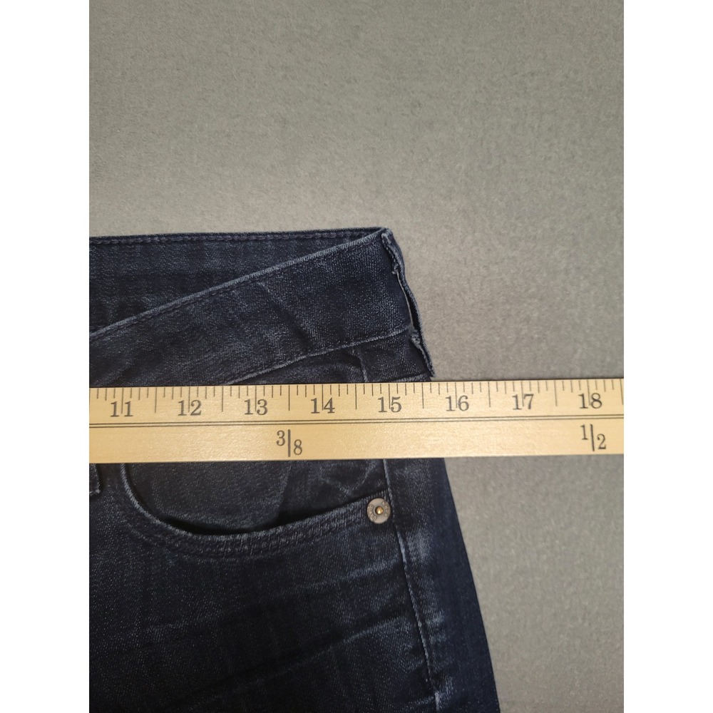 David Kahn Brenda Pencil Leg Jeans Size 29‎ Dark Wash Denim - Picture 10 of 12
